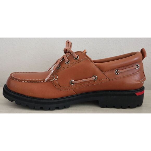 Sperry Top Sider STS24932 Men's Sz 9 Tan Unlined Lug 3-Eye Boat Shoes - Picture 12 of 16